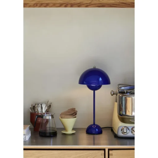 &Tradition Flowerpot VP3 Bordlampe Cobalt Blue
