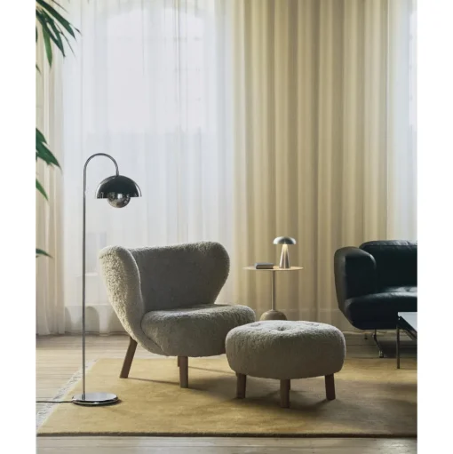 &Tradition Flowerpot VP12 Gulvlampe Krom