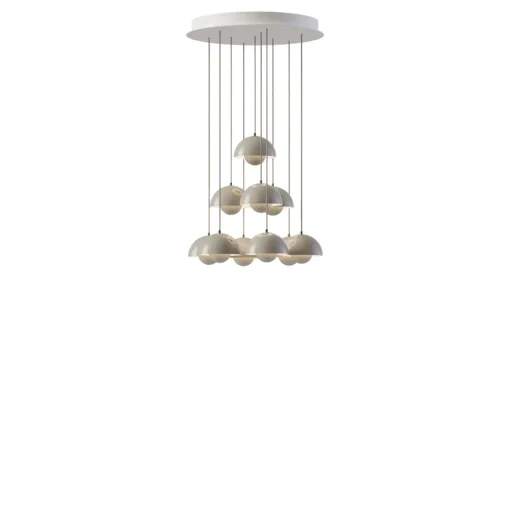 &Tradition Flowerpot VP10 Lysekrone 10 StkØ53 Grå Beige