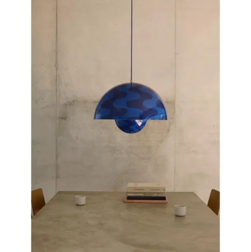 &Tradition Flowerpot VP2 Pendel Stone Blue