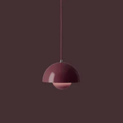 &Tradition Flowerpot VP1 Pendel Dark Plum
