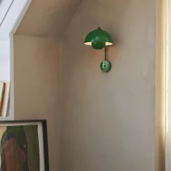 &Tradition Flowerpot VP8 Váglampe Signal Green