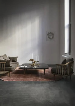 &Tradition Fly SC4 Sofabord Røget Eg/Nero Marquina