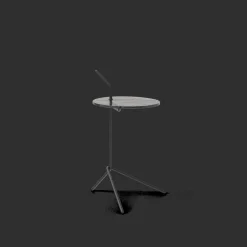 &Tradition Halten SH9 Sidebord Røget Glas/Varm Sort