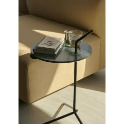 &Tradition Halten SH9 Sidebord Røget Glas/Varm Sort