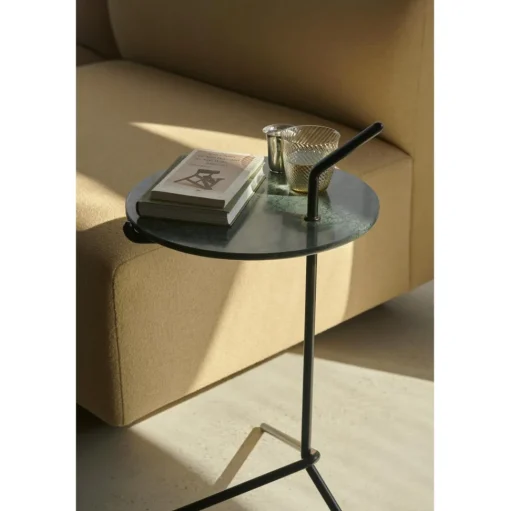 &Tradition Halten SH9 Sidebord Røget Glas/Varm Sort