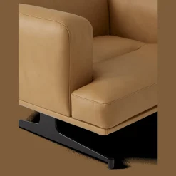 &Tradition Inland AV21 Lánestol Cognac Láder/Sort