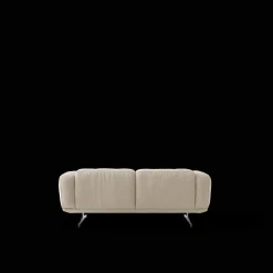&Tradition Inland AV22 2-Seater Sofa Clay 0011/Poleret Aluminium