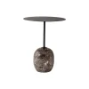 &Tradition Lato LN8 Sofabord Varm Sort/Emparador Marmor