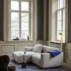 &Tradition Lato LN8 Sofabord Varm Sort/Emparador Marmor