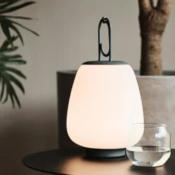 &Tradition Lucca SC51 Udendørslampe Opal Glas og Grå