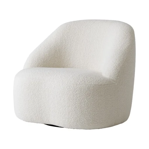 &Tradition Margas LC2 Lánestol med Swivel Base Karakorum 001/Sort