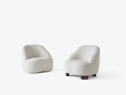 &Tradition Margas LC2 Lánestol med Swivel Base Karakorum 001/Sort