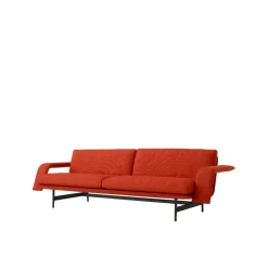 &Tradition Meantime AV31 3-Personers Sofa Poleret Aluminium/Fiord 0571