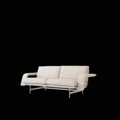 &Tradition Meantime AV30 2-Personers Sofa Poleret Aluminium/Ecriture 0210