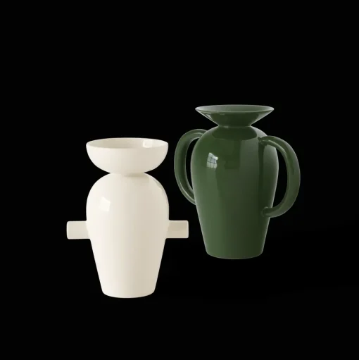 &Tradition Momento JH40 Vase Cream