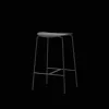 &Tradition Pavilion AV37 Counter Barstol Sort Lakeret Eg