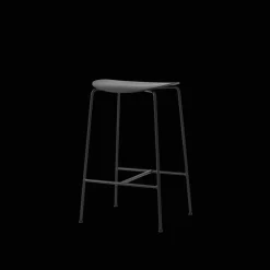 &Tradition Pavilion AV37 Counter Barstol Sort Lakeret Eg