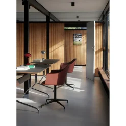 &Tradition Pavilion AV16 Skrivebord Iron/Valnød/Krom