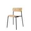&Tradition Pavilion AV1 Spisebordsstol Eg/Sort