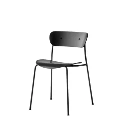 &Tradition Pavilion AV1 Spisebordsstol Sort Eg/Sort