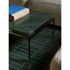 &Tradition Sett LN12 Sofabord Røget Glas/Mørk Krom