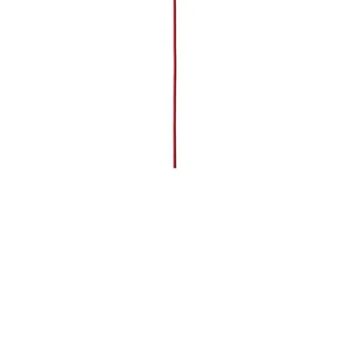 &Tradition Stofledning 600 cm Vermillion Red