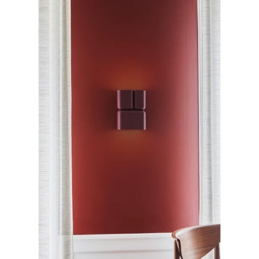 &Tradition Tabata LN10 Váglampe Dark Burgundy/Vermilion Red