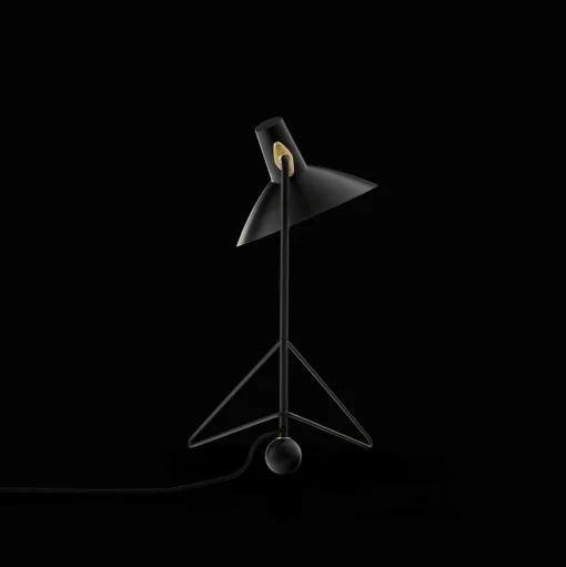 &Tradition Tripod HM9 Bordlampe Mat Sort
