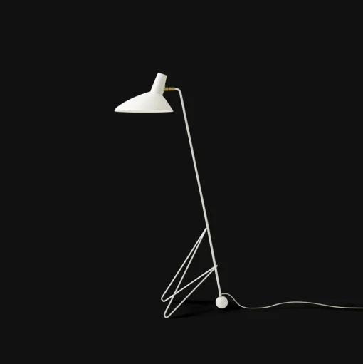 &Tradition Tripod HM8 Gulvlampe Mat Hvid