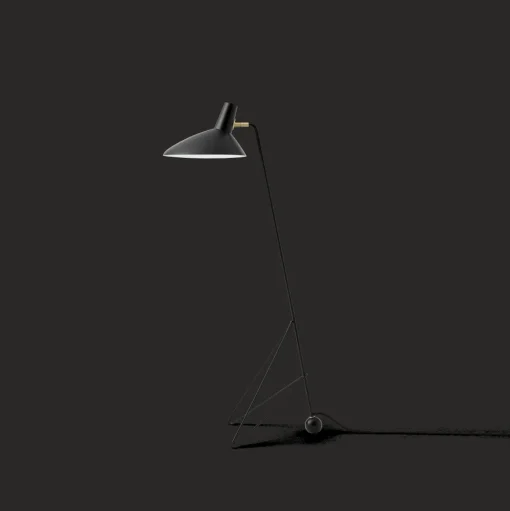 &Tradition Tripod HM8 Gulvlampe Mat Sort
