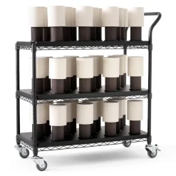 &Tradition Trolley Vogn Uden Opladerplade Sort
