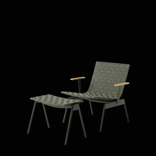 &Tradition Ville AV46 Udendørs Fodskammel Bronze Green