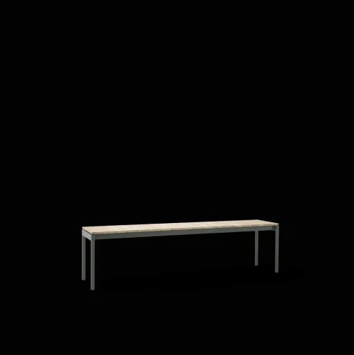 &Tradition Ville Havebánk AV28 Stor 180x40 Bronze Green