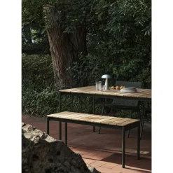 &Tradition Ville Havebánk AV28 Stor 180x40 Bronze Green