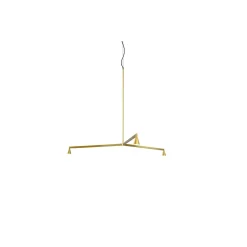 Trizo 21 Austere Chandelier Y 50 Messing
