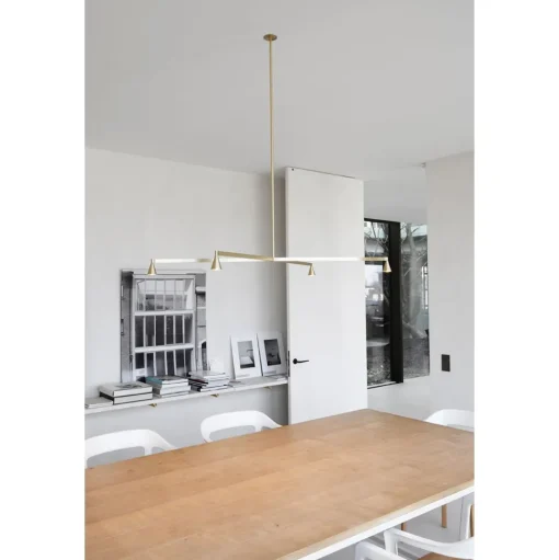 Trizo 21 Austere Chandelier Y 25 Messing