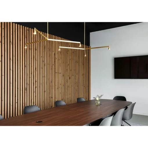 Trizo 21 Austere Chandelier Y 25 Messing