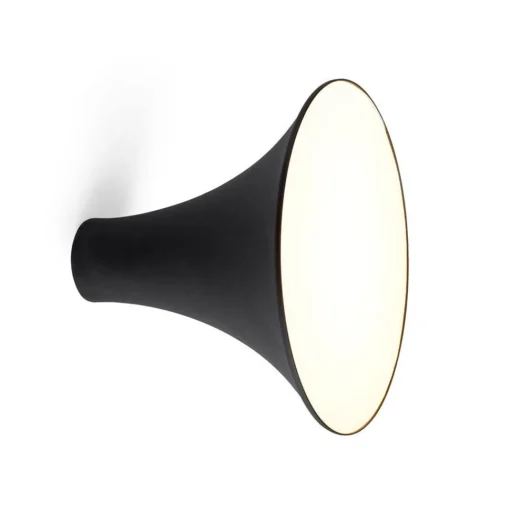 Trizo 21 Sirens Váglampe Sort + Matteret Glas