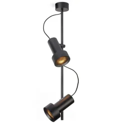 Trizo 21 2Thirty-CV2 Honeycomb Loftlampe Sort/Sort Ring