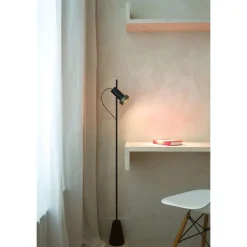 Trizo 21 2Thirty-Floor 1 Honeycomb Gulvlampe Sort/Bronze Ring
