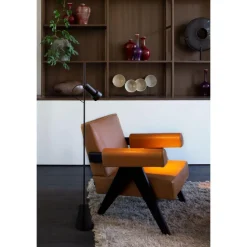 Trizo 21 2Thirty-Floor 1 Honeycomb Gulvlampe Sort/Bronze Ring