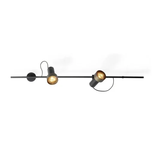 Trizo 21 2Thirty-WH2 Honeycomb Váglampe Sort/Bronze Ring