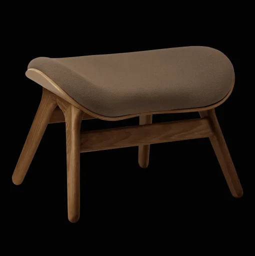 Umage A Conversation Piece Ottoman Mørk Egetrá/Mocca