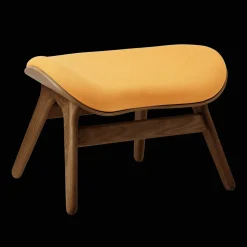 Umage A Conversation Piece Ottoman Sort Egetrá/Tangerine