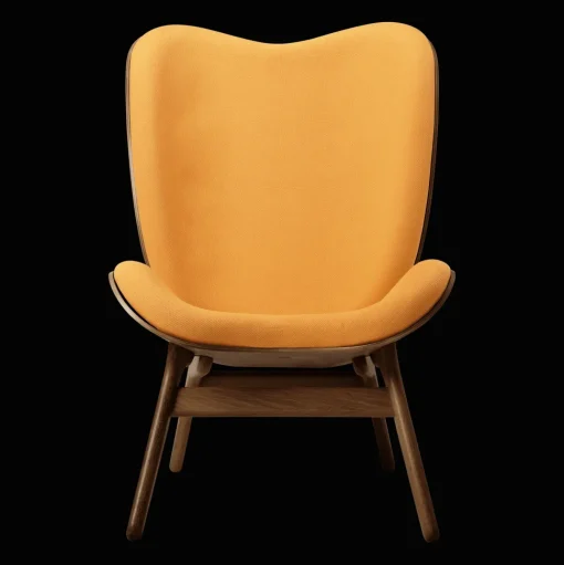 Umage A Conversation Piece Høj Lánestol Mørk Egetrá/Tangerine