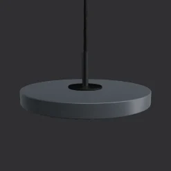 Umage Asteria Micro Pendel Med Lysdámper Antracit/Sort Top