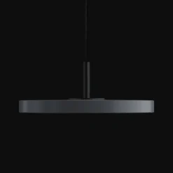 Umage Asteria Micro Pendel Med Lysdámper Antracit/Sort Top