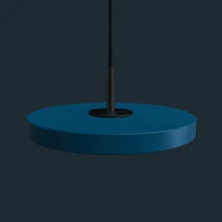Umage Asteria Micro Pendel Med Lysdámper Petroleums Blå/Sort Top