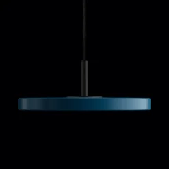 Umage Asteria Micro Pendel Med Lysdámper Petroleums Blå/Sort Top